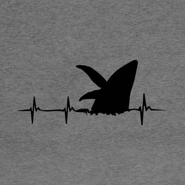 Funny Orca Heartbeat Design Killer Whale by spantshirt